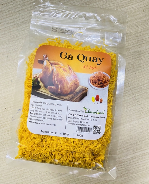 Khô Gà Quay Xé Sợi Classyfoods