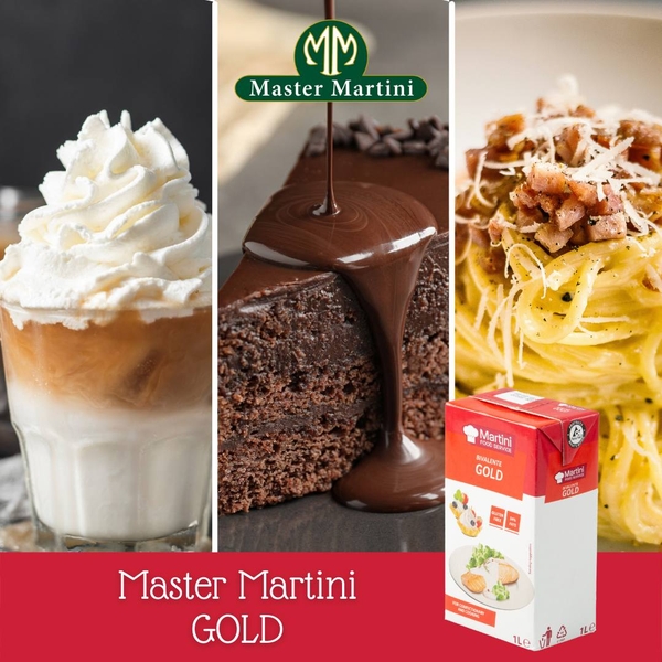 Kem Sữa Martini Bivalente Gold Fat 34% 1Lít