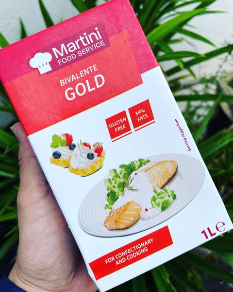 Kem Sữa Martini Bivalente Gold Fat 34% 1Lít