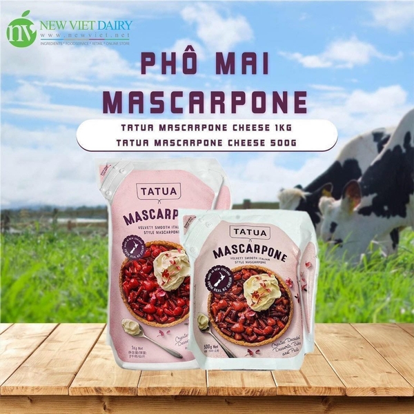 Phô mai Mascarpone Cheese Tatua