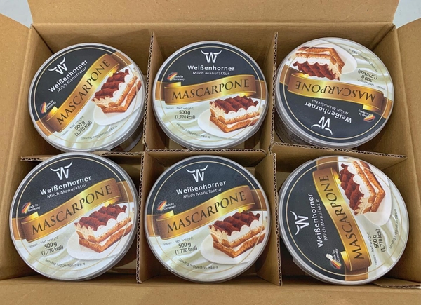 Kem Phô Mai Mascarpone WeiBenhorner 500g
