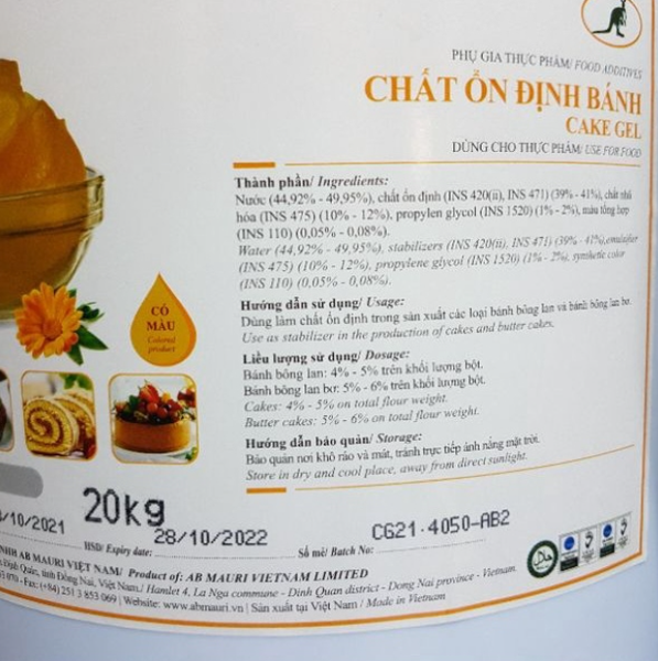 Chất Ổn Định Mauri 5kg