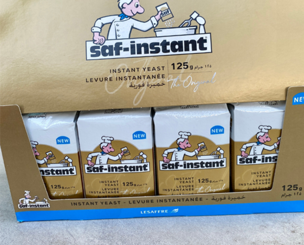 Men Nở Khô Pháp Saf-Instant Hiệu Đầu Bếp Gói 500G (Nhãn Đỏ/ Nhãn Vàng) - Dry Yeast Saf-Instant 500G