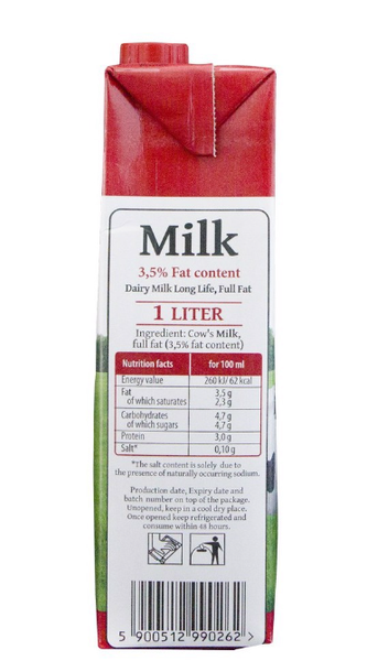 Sữa Tươi Nguyên Kem Full Cream Mlekovita Balan 1Lít