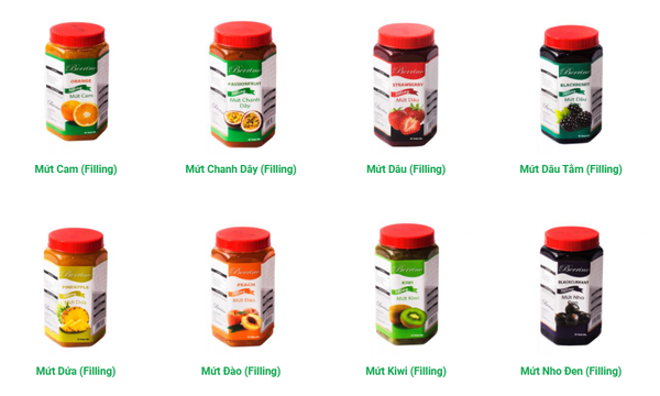 Mứt Berrino  Filling 950G