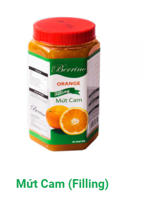 Mứt Berrino  Filling 950G