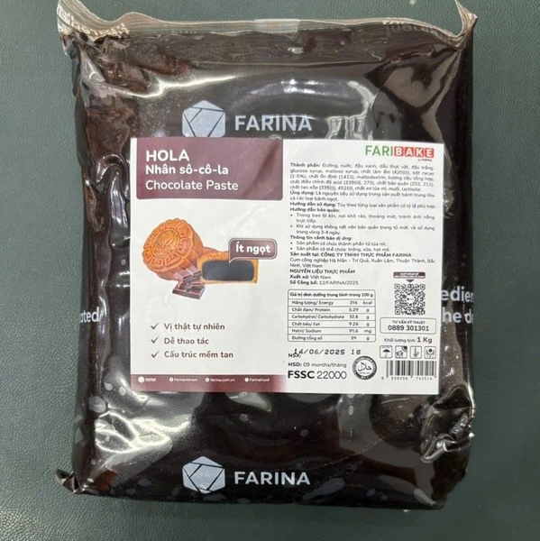 Nhân Trung Thu Socola Hola Farina 1kg