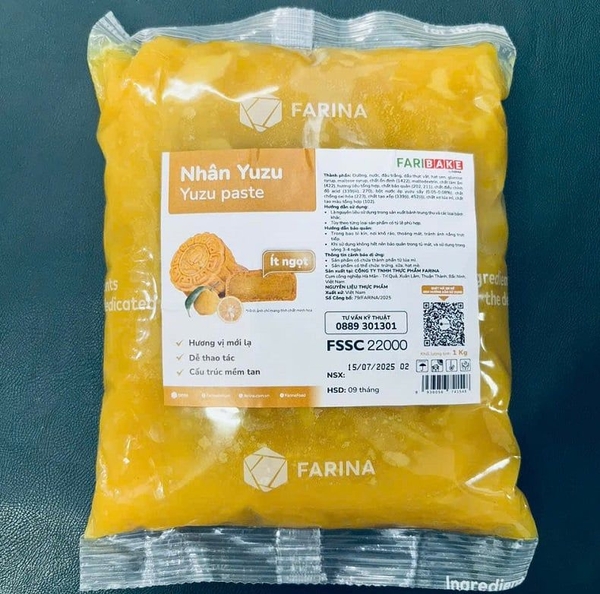 Nhân Yuzu Farina 1kg