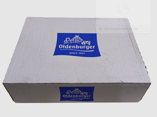 Phô mai Mozzarella Oldenburger (40% béo) 2.5kg