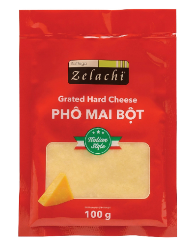 Phô Mai Parmesan Bột Bottega Zelachi - Grated Hard Cheese