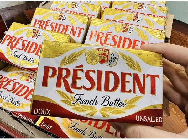 Bơ Lạt Président thỏi 1kg - Nhập Khẩu Pháp