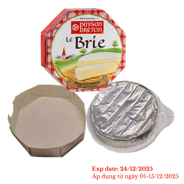 Phô Mai Le Brie Paysan Breton 125g