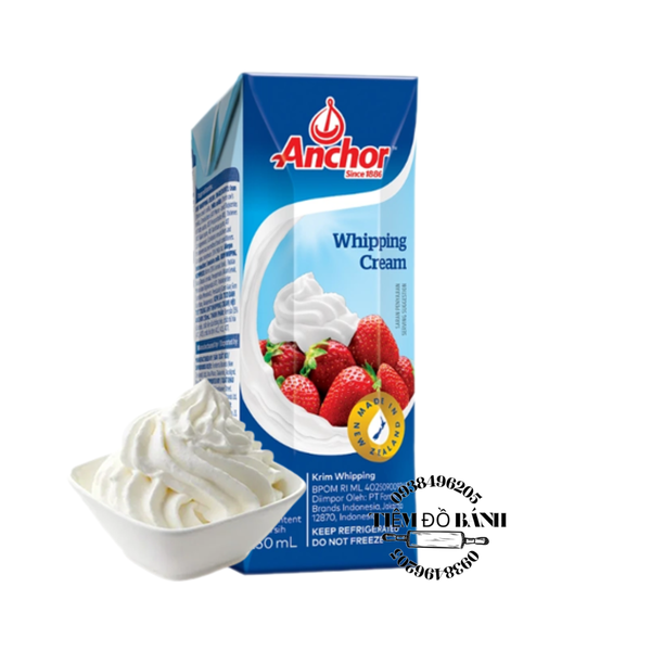 Whipping cream Anchor 250ml