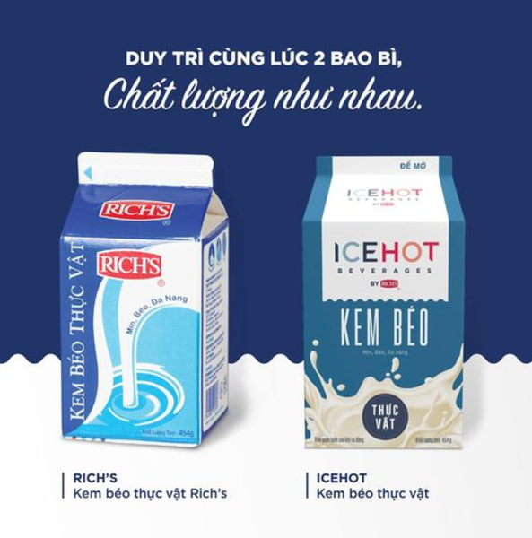 Kem Béo Thực Vật Rich’s 454g