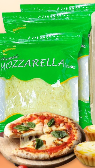 Phô mai bào sợi mozzarella Hola 1kg
