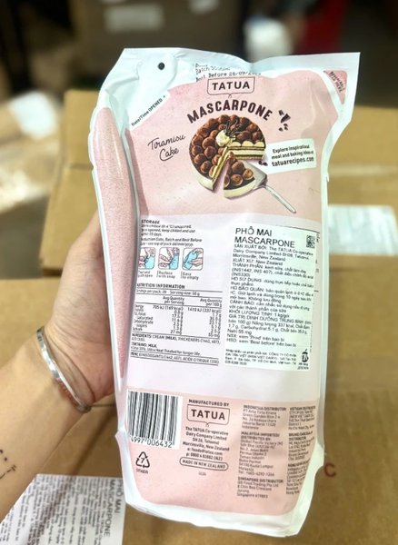 Phô Mai Mascarpone Tatua 1kg
