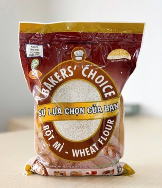 Bột mì nguyên cám Bakers' choice 1kg