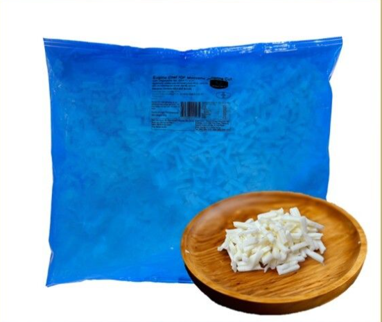 Phô mai mozzarella sợi IQF ZZA Hà Lan 2kg