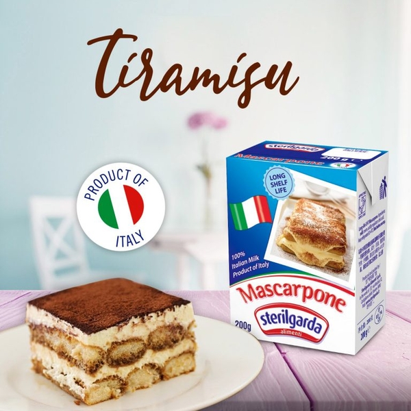 Phô Mai Mascarpone Sterilgarda 500g – Mascarpone Cheese