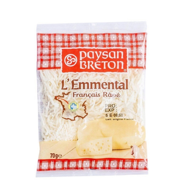 Phô Mai Sợi Emmental Paysan Breton 70g – Emmental Cheese