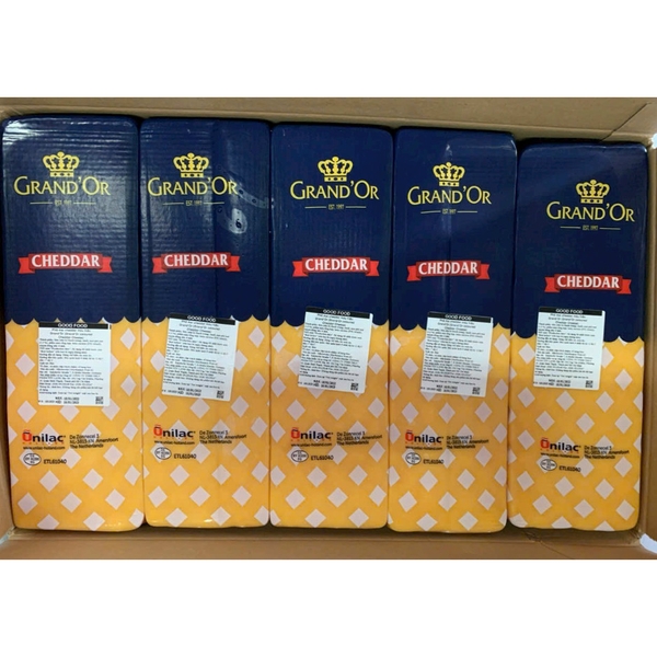 Phô Mai Cheddar Colored Grand’Or Unilac