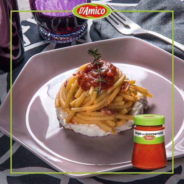 Sốt Spagheti D'amico Ý 290g - Basil Sauce