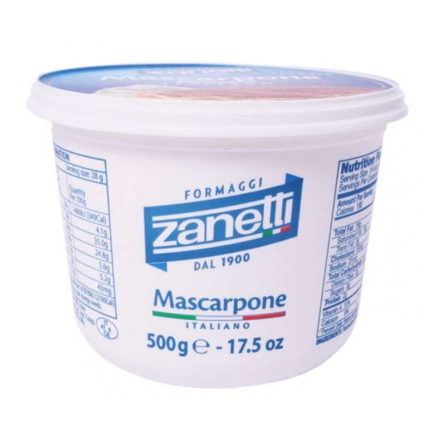 Phô Mai Zanetti Mascarpone 500g