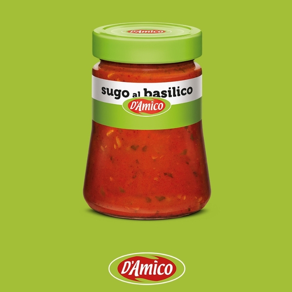 Sốt Spagheti D'amico Ý 290g - Basil Sauce