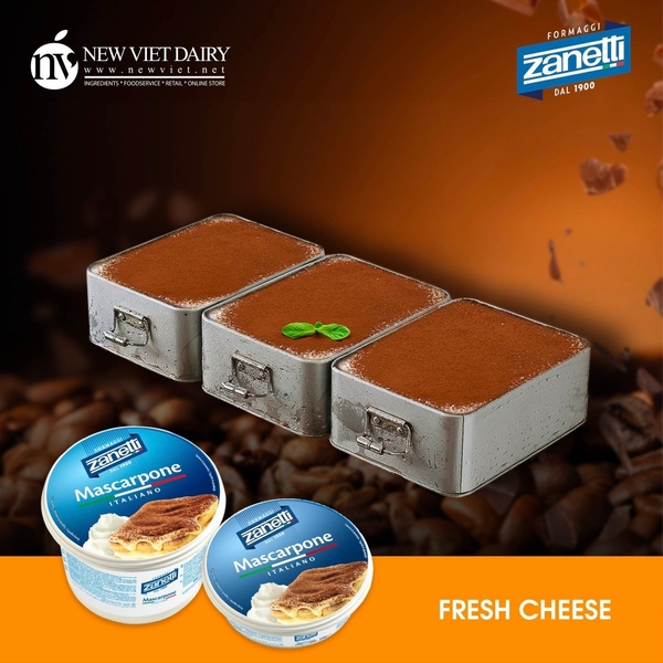 Phô Mai Zanetti Mascarpone 500g