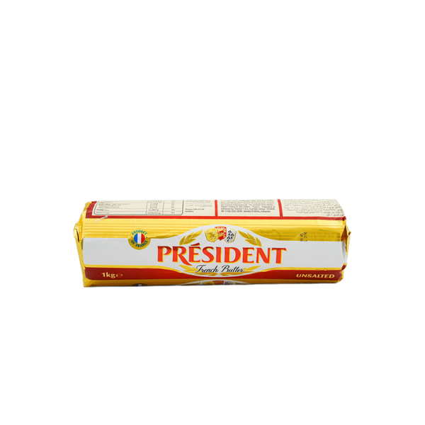 Bơ Lạt Président thỏi 1kg I EXP: 11.06.2026