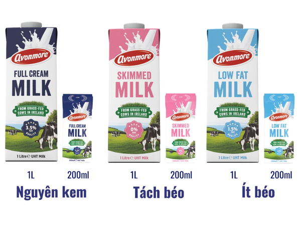 Sữa Tươi Nguyên Kem Full Cream Avonmore 1Lít