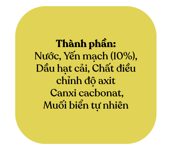 Sữa yến mạch Oatside 1Lít