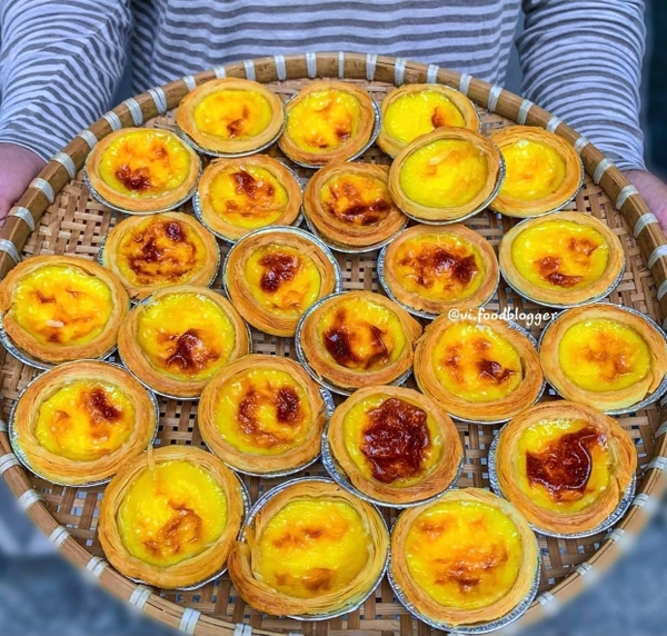Combo 30 Đế Bánh Tart Trứng và 1KG Kem Trứng Phô Mai