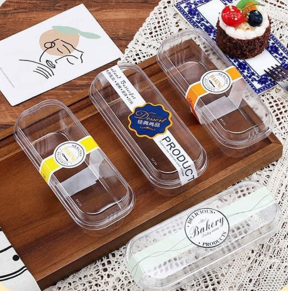 Hộp nhựa đựng bánh mousse tiramisu XY955
