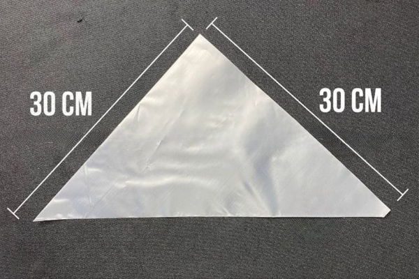 Túi tam giác bắt bông kem 1kg