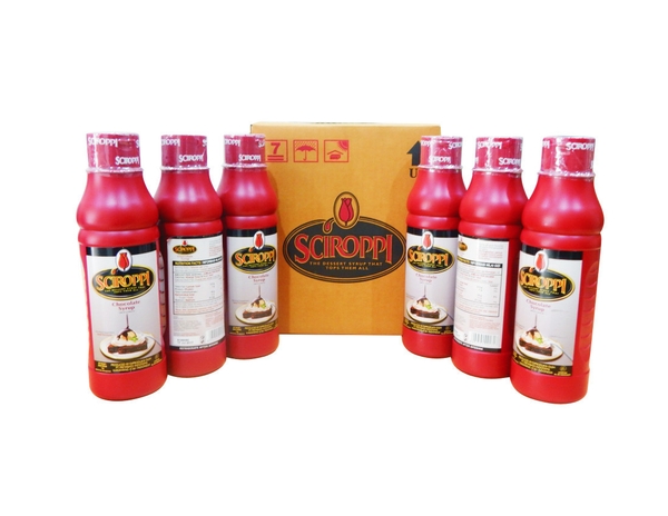 Sốt Socola Hiệu Tulip Sciroppi 1kg (6/T) -Tulip Sciroppi Chocolate Syrup
