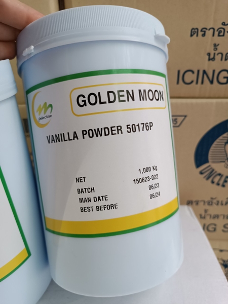 Bột Vanilla Golden Moon - Vanilla Powder 1KG  - Nhập Khẩu Pháp