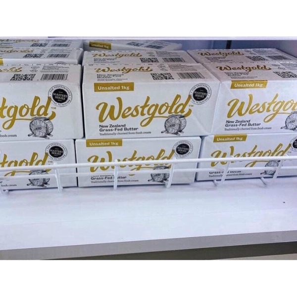 Bơ Lạt Westgold 1kg - Westgold Unsalted Butter 1kg