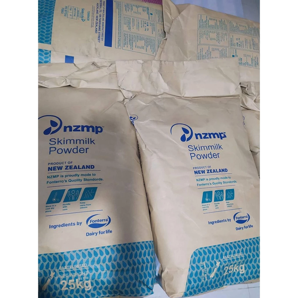 Sữa Bột Tách Kem New Zealand 25Kg (Skimmilk powder New Zealand)