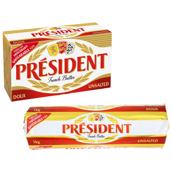 Bơ Lạt Président thỏi 1kg - Nhập Khẩu Pháp