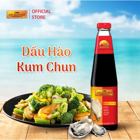 Dầu Hào Lee Kum Kee Kum Chun Oyster Sauce 510G