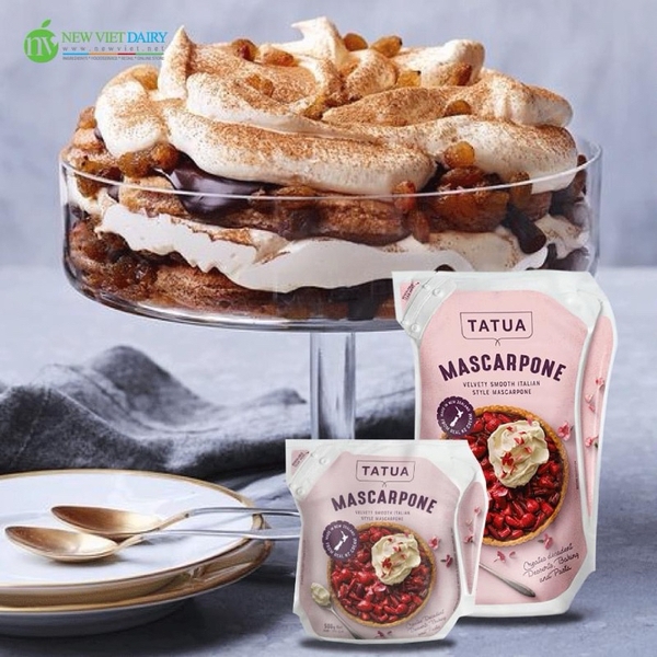 Phô mai Mascarpone Cheese Tatua 500g