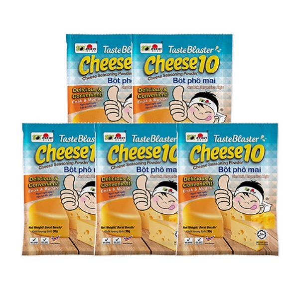 Bột phô mai lắc Malaysia Verozyme gói 30G