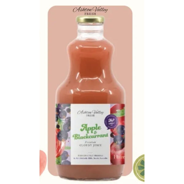 Nước Ép Trái Cây Nguyên Chất Không Đường Ashton Valley Fresh 1Lít - Nhập Khẩu ÚC
