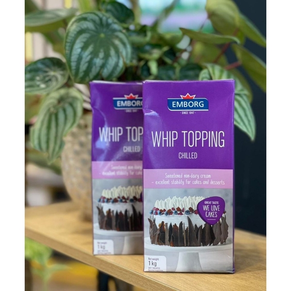 Whip Topping Cream Emborg 1Lít