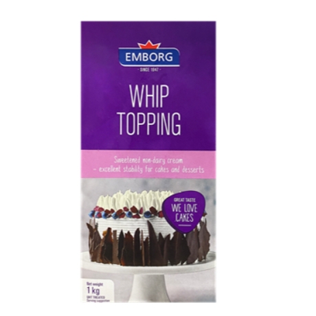Whip Topping Cream Emborg 1Lít