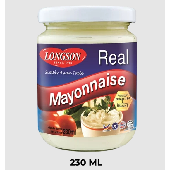 Sốt Mayonnaise LONGSON Real Mayonnaise 3Lít