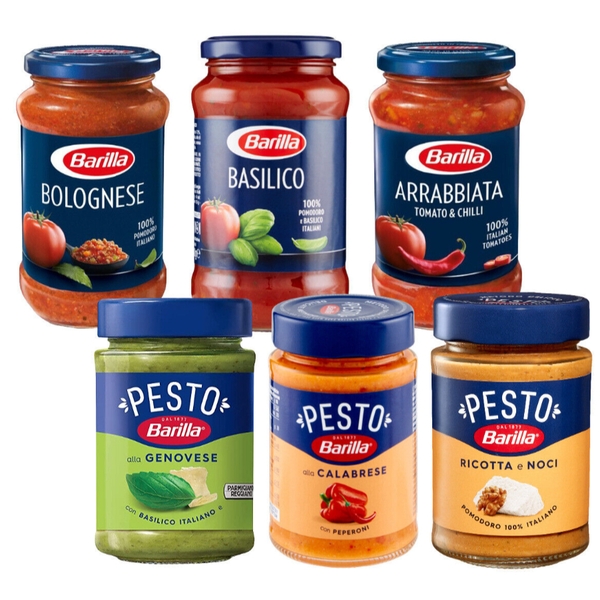 Sốt Barilla các loại 400g