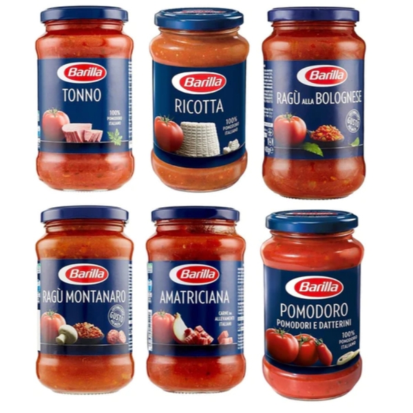 Sốt Barilla các loại 400g