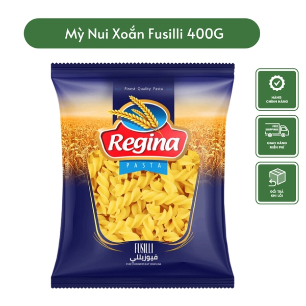 Mỳ nui ống/nơ/xoắn/sò Penne Regina 400g